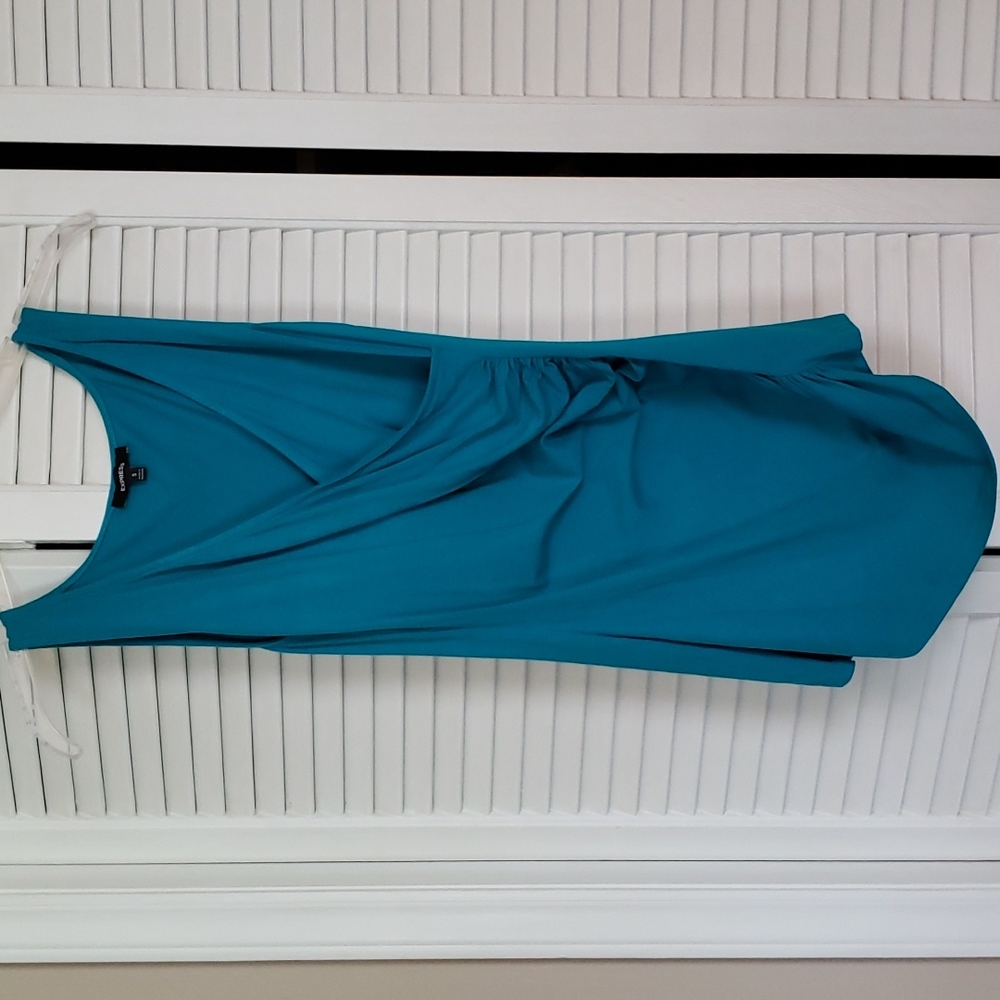 Express turquoise tank